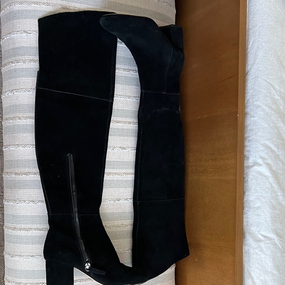 White House Black Market Over the Knee Black Boots - Picture 3 of 6